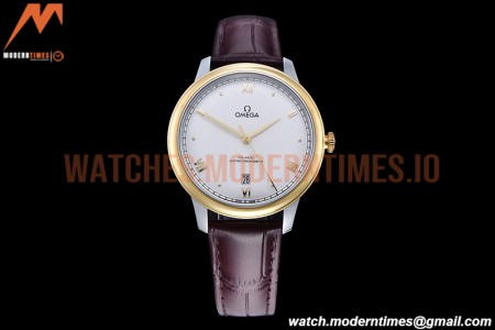 Omega - De Ville Prestige YG/SS/LE White MKF A8800