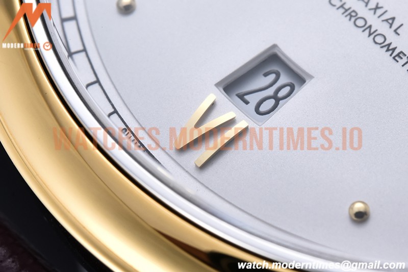 Omega - De Ville Prestige YG/SS/LE White MKF A8800
