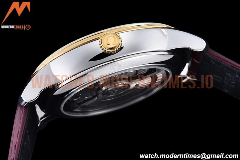 Omega - De Ville Prestige YG/SS/LE White MKF A8800
