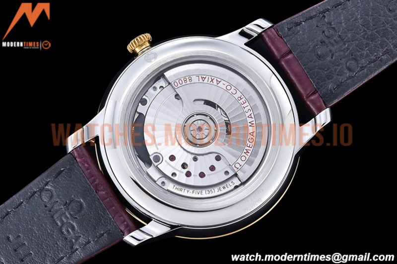 Omega - De Ville Prestige YG/SS/LE White MKF A8800