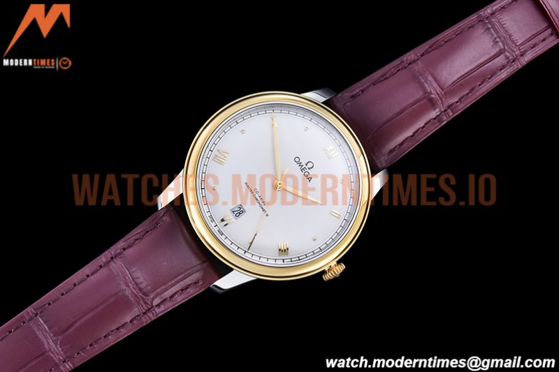 Omega - De Ville Prestige YG/SS/LE White MKF A8800