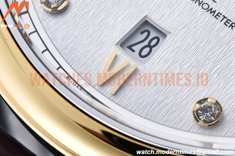 Omega - De Ville Prestige YG/SS/LE Wht-G/Dia MKF A8800