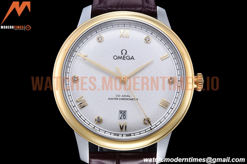 Omega - De Ville Prestige YG/SS/LE Wht-G/Dia MKF A8800