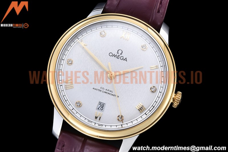 Omega - De Ville Prestige YG/SS/LE Wht-G/Dia MKF A8800