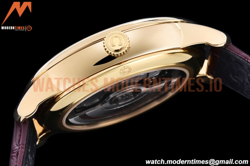 Omega - De Ville Prestige YG/LE Wht-G/Dia MKF A8800