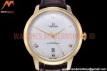 Omega - De Ville Prestige YG/LE Wht-G/Dia MKF A8800