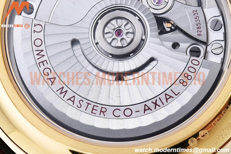 Omega - De Ville Prestige YG/LE Wht-G/Dia MKF A8800