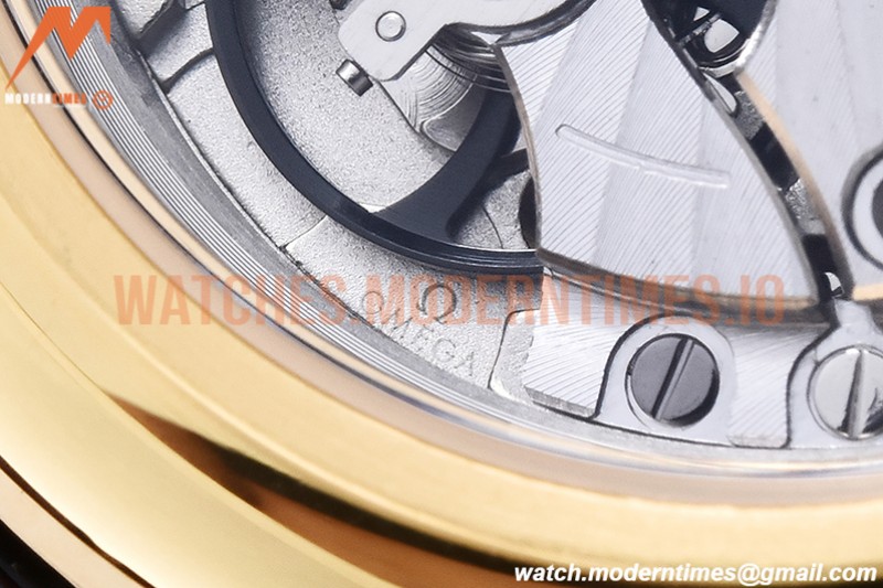 Omega - De Ville Prestige YG/LE Wht-G/Dia MKF A8800