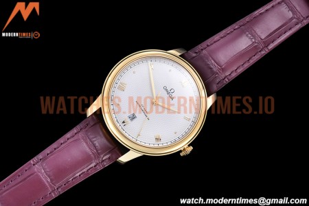 Omega - De Ville Prestige YG/LE Wht-G/Dia MKF A8800