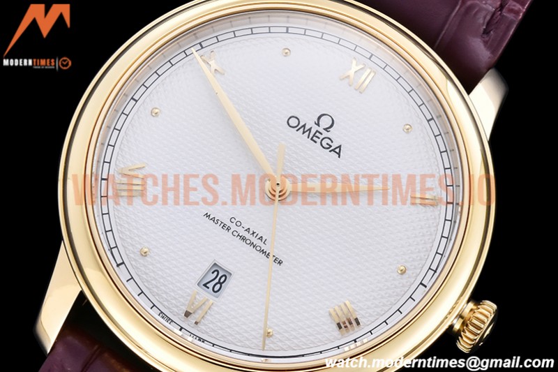 Omega - De Ville Prestige YG/LE Wht-G/Dia MKF A8800