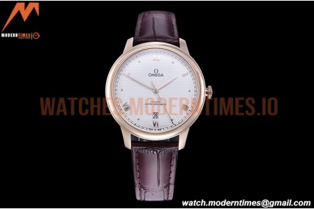 Omega - De Ville Prestige RG/LE White-T/Rm MKF A8800