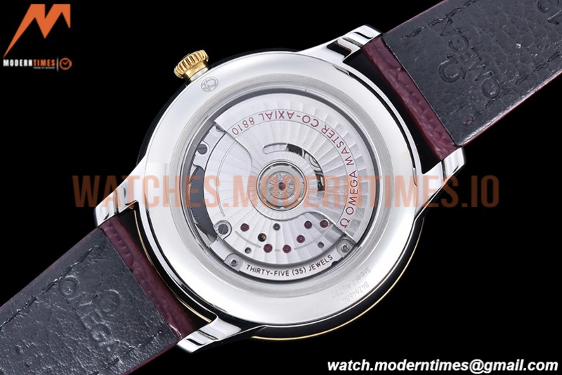 Omega - De Ville Prestige Reserve YG/SS/LE Sil-T/Rm MKF A8810