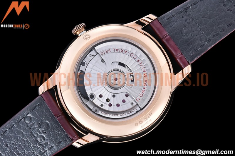Omega - De Ville Prestige Reserve RG/LE Wht/Rm MKF A8810