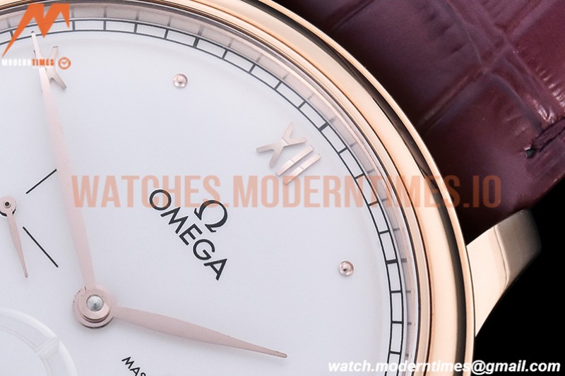 Omega - De Ville Prestige Reserve RG/LE Wht/Rm MKF A8810
