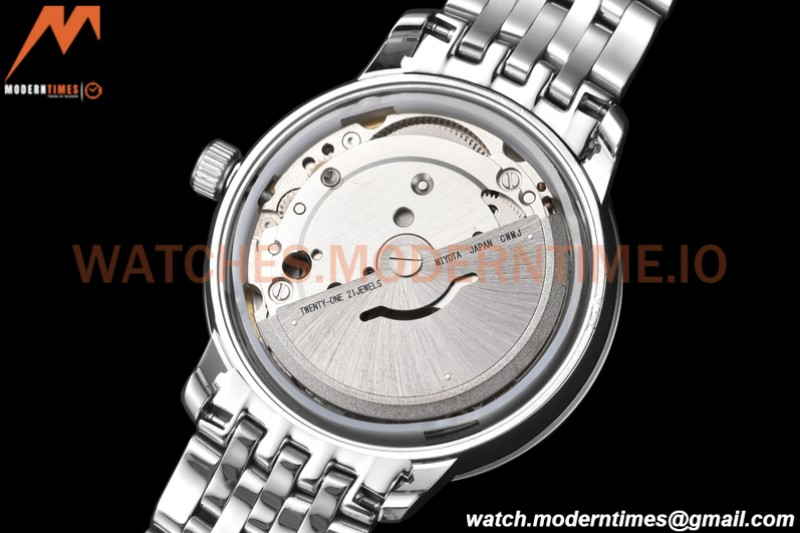 Omega - De Ville Prestige Ladies 32.7mm SS/SS White Textured GDF MY8215