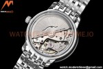Omega - De Ville Prestige Ladies 32.7mm SS/SS White Textured GDF MY8215