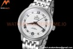 Omega - De Ville Prestige Ladies 32.7mm SS/SS White Textured GDF MY8215