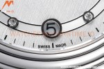 Omega - De Ville Prestige Ladies 32.7mm SS/SS White Textured GDF MY8215