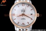 Omega - De Ville Prestige Ladies 32.7mm SS/RG White Mop GDF MY8215