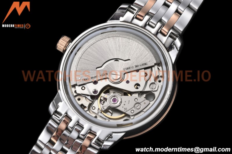 Omega - De Ville Prestige Ladies 32.7mm SS/RG White Mop GDF MY8215