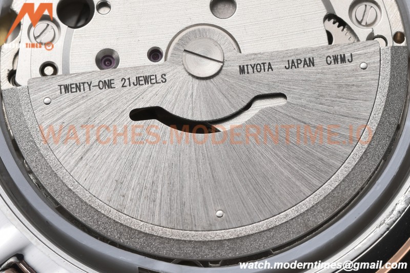 Omega - De Ville Prestige Ladies 32.7mm SS/RG White Mop GDF MY8215