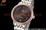 Omega - De Ville Prestige Ladies 32.7mm SS/RG Brown GDF MY8215