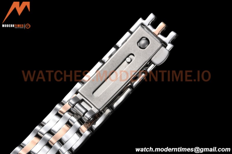 Omega - De Ville Prestige Ladies 32.7mm SS/RG Pink Textured GDF MY8215