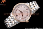 Omega - De Ville Prestige Ladies 32.7mm SS/RG Pink Textured GDF MY8215