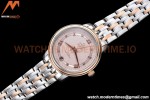 Omega - De Ville Prestige Ladies 32.7mm SS/RG Pink Textured GDF MY8215