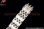 Omega - De Ville Prestige Ladies 32.7mm SS/YG Gold Textured GDF MY8215