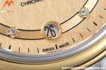 Omega - De Ville Prestige Ladies 32.7mm SS/YG Gold Textured GDF MY8215
