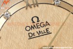 Omega - De Ville Prestige Ladies 32.7mm SS/YG Gold Textured GDF MY8215