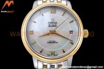 Omega - De Ville Prestige Ladies 32.7mm SS/YG White MOP GDF MY8215
