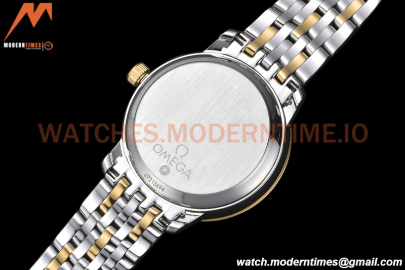 Omega - De Ville Prestige Ladies 32.7mm SS/YG White MOP GDF MY8215
