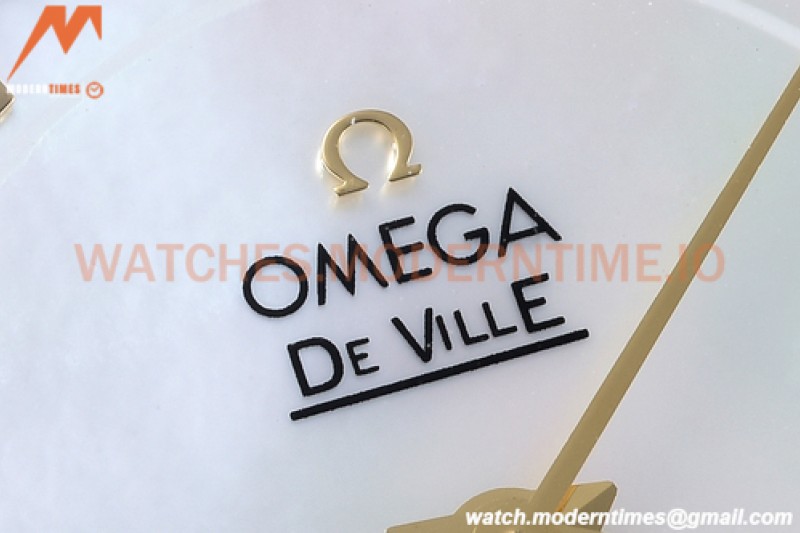 Omega - De Ville Prestige Ladies 32.7mm SS/YG White MOP GDF MY8215