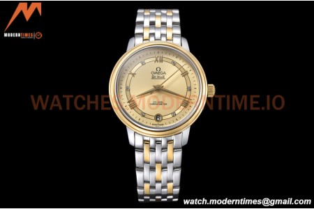 Omega - De Ville Prestige Ladies 32.7mm SS/YG Gold GDF MY8215
