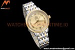 Omega - De Ville Prestige Ladies 32.7mm SS/YG Gold GDF MY8215