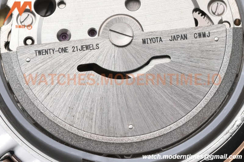 Omega - De Ville Prestige Ladies 32.7mm SS/YG White Textured GDF MY8215