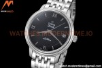 Omega - De Ville Prestige Ladies 32.7mm SS/SS Black GDF MY8215