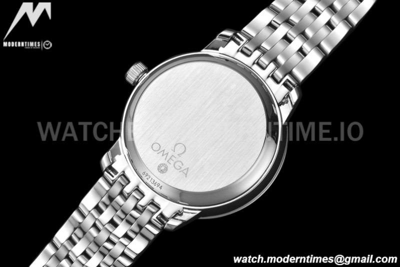 Omega - De Ville Prestige Ladies 32.7mm SS/SS White SS Mop GDF MY8215