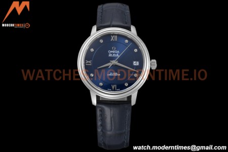 Omega - De Ville Prestige Ladies 32.7mm SS/LE Blue GDF MY8215