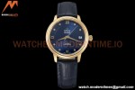 Omega - De Ville Prestige Ladies 32.7mm YG/LE Blue GDF MY8215
