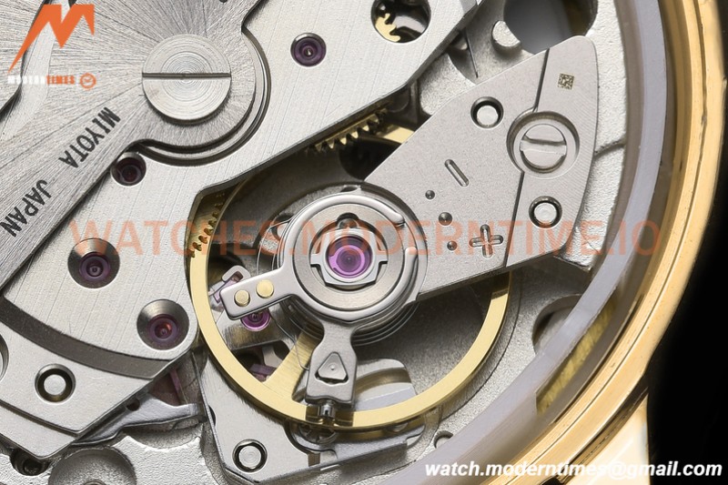 Omega - De Ville Prestige Ladies 32.7mm YG/LE Blue GDF MY8215
