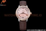 Omega - De Ville Prestige Ladies 32.7mm RG/LE Pink Textured GDF MY8215