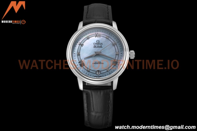Omega - De Ville Prestige Ladies 32.7mm SS/LE Ice Blue GDF MY8215