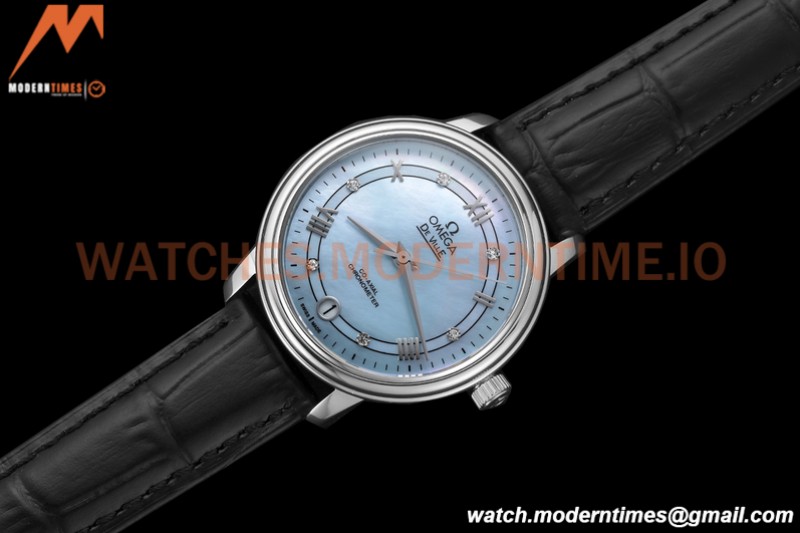 Omega - De Ville Prestige Ladies 32.7mm SS/LE Ice Blue GDF MY8215