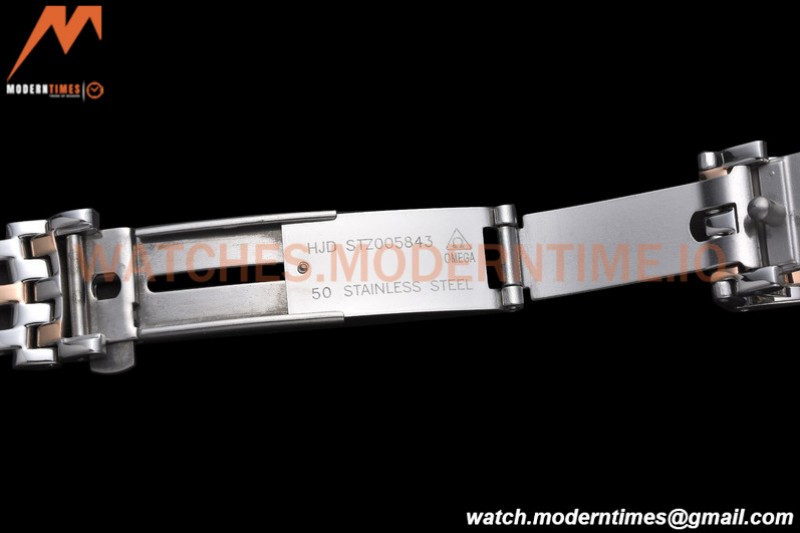 Omega - De Ville Prestige 40mm RG/SS White GDF MY8215