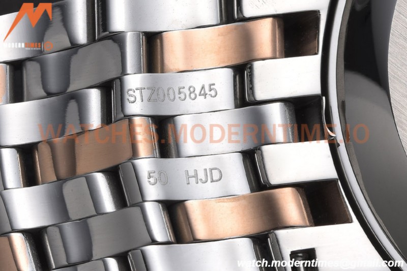 Omega - De Ville Prestige 40mm RG/SS White GDF MY8215