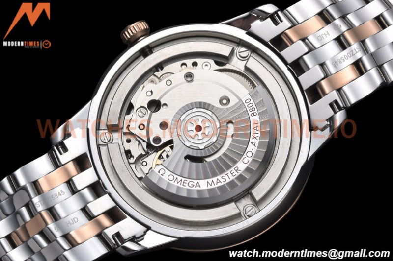 Omega - De Ville Prestige 40mm RG/SS White GDF MY8215