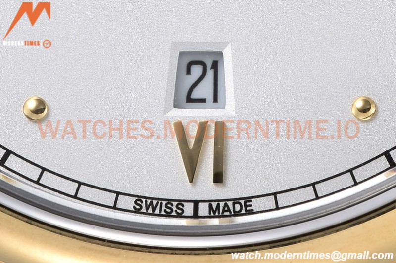 Omega - De Ville Prestige 40mm YG/SS White GDF MY8215